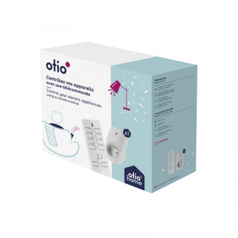 Otio - Pack découverte Home (1 thermomètre connecté, 1 prise, 1 box) - Box  domotique - LDLC