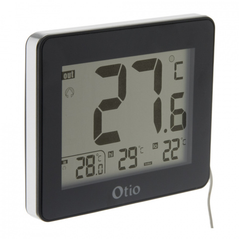 blanc type A Qiorange Thermomètre/hygromètre numérique avec thermomètre et hygromètre 