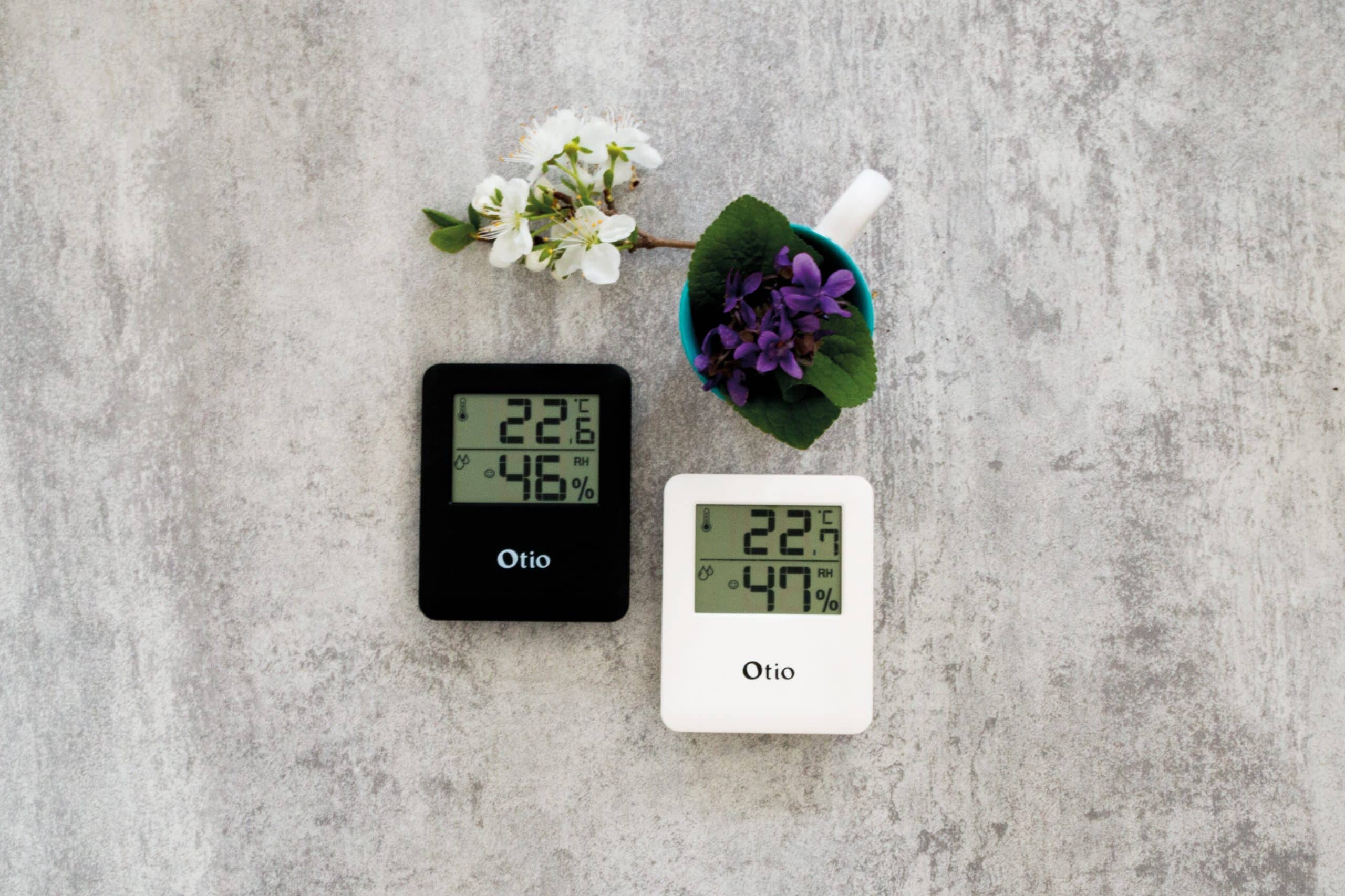 mesure humidité intérieur hygromètre Otio